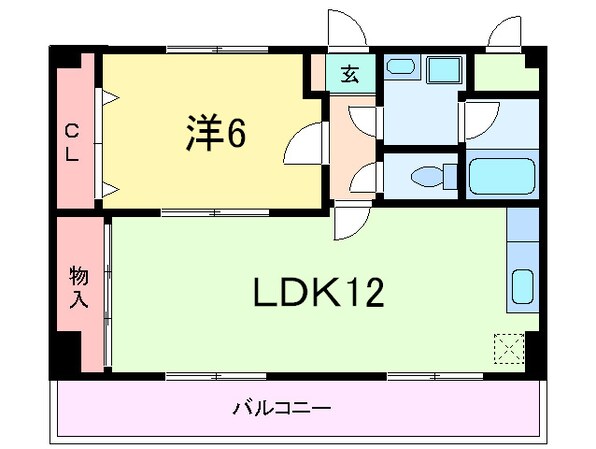 ベルトゥリ－オカモトの物件間取画像